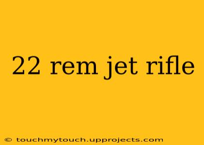 22 rem jet rifle
