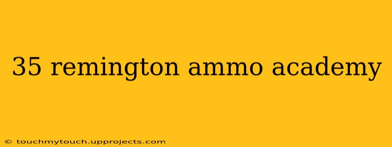 35 remington ammo academy