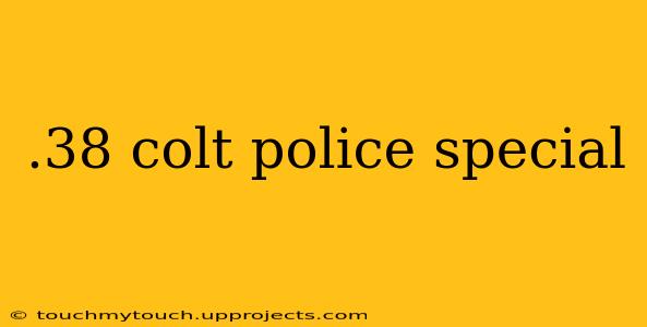 .38 colt police special