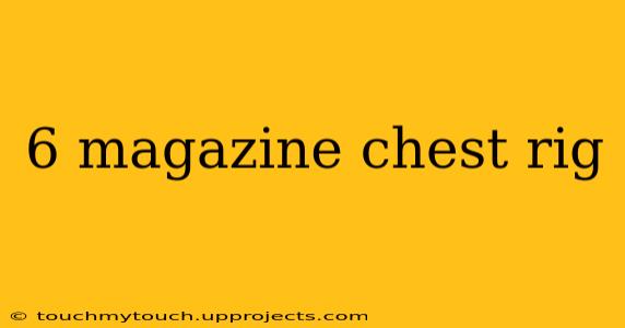 6 magazine chest rig