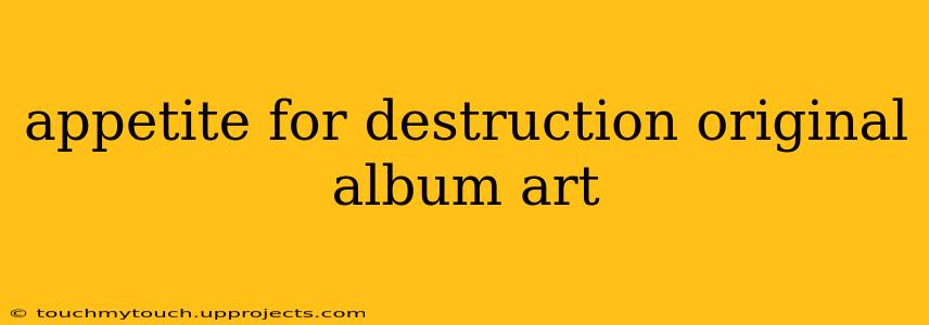 appetite for destruction original album art