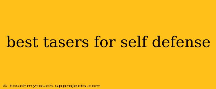 best tasers for self defense