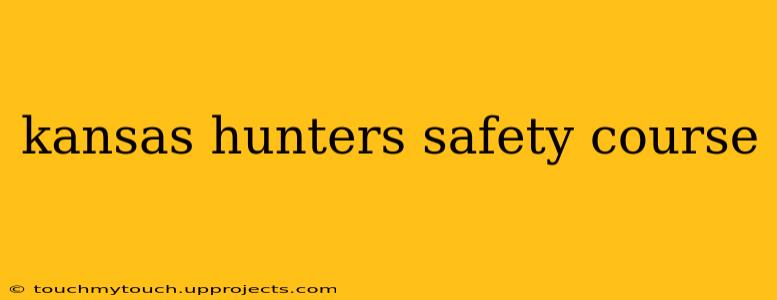 kansas hunters safety course