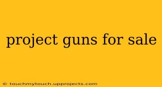 project guns for sale