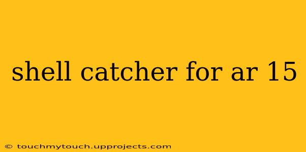 shell catcher for ar 15