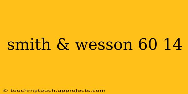smith & wesson 60 14