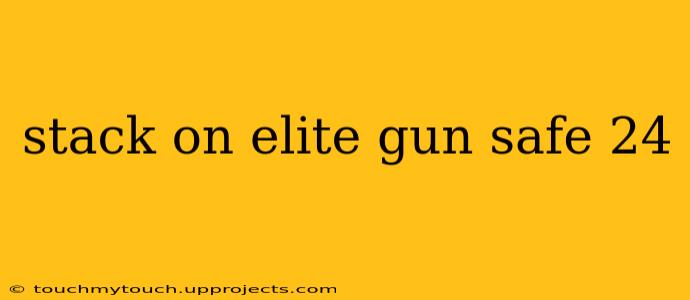stack on elite gun safe 24
